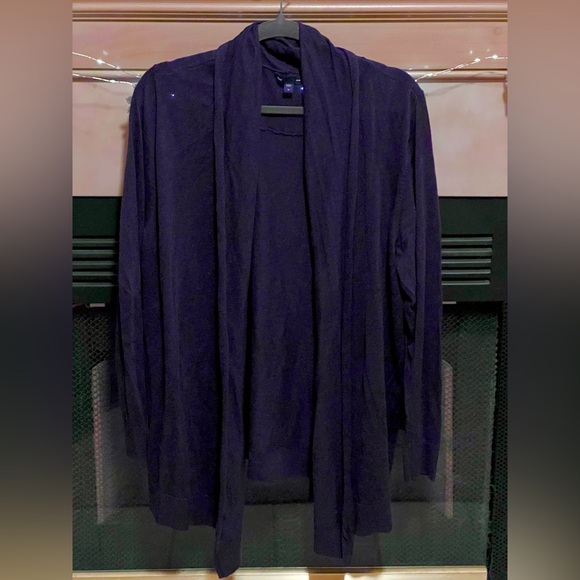 Gap Open Front Cowl Neck Cardigan Size XL - Picture 1 of 6